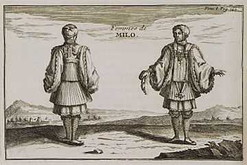 Femmes de MILO - Tournefort Joseph Pitton De - 1717