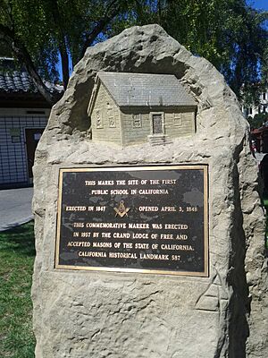 First Public School in California (taken on 27Aug2012 14hrs2mins32secs)