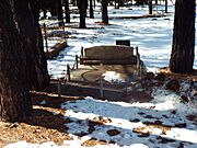 Flagstaff-Citizens Cemetery-Grave of Commodore Perry Owens 1852-1919-1