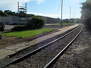 Former Amtrak platform, Willimantic, CT