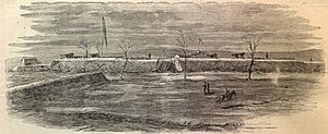 Fort Corcoran sketch