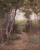Frederick McCubbin - A ti-tree glade - Google Art Project