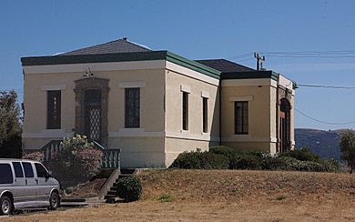 GUARD HOUSE IN THE BENICIA ARSENAL AT BENICIA, CALIFORNIA