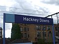 Hackney Downs stn signage
