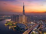 Landmark 81 at late afternoon