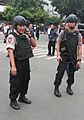 Indonesian BRIMOB police officers