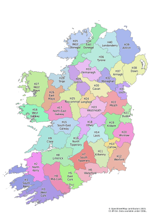 Irish vice counties