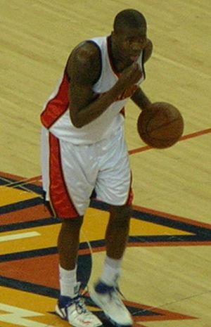 Jamal Crawford at Suns at Warriors 3-15-09 1