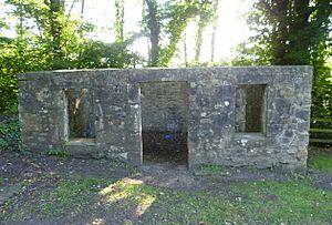 James Watt Cottage ruin, Kinneil House, Bo'ness