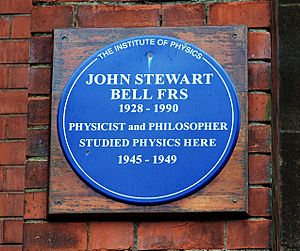 John Stewart Bell plaque, Belfast - geograph.org.uk - 1599509