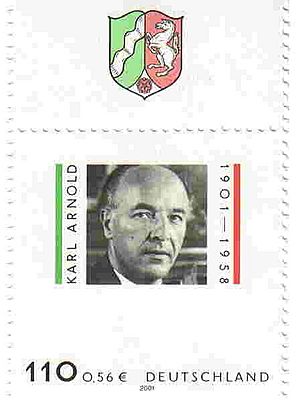 Karl Arnold Briefmarke