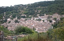 A view of Largentière.