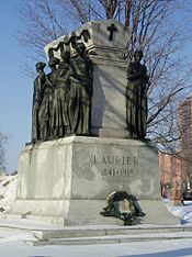 Laurier monument Feb 2005