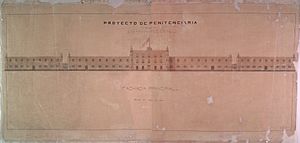 Lecumberri Prison blueprint