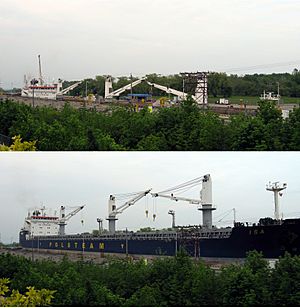 MS Isa Welland Canal Lock 7