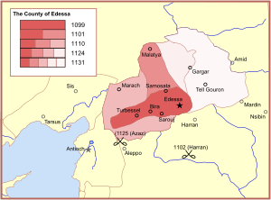 Map County of Edessa 1098-1131-en