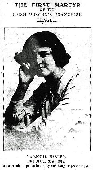 Marjorie Hasler, First Martyr