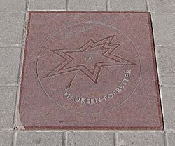 Maureen Forrester star on Walk of Fame