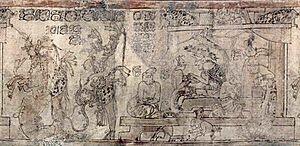 Maya vase