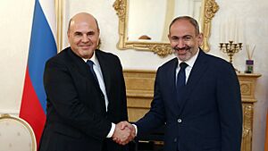 Mikhail Mishustin and Nikol Pashinyan (17-07-2020)