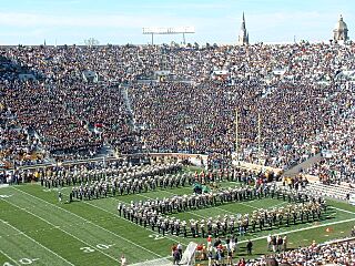 Notredamestadiumgamedayband