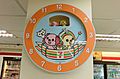 Open chan Clock on Column of 7-Eleven Zentang Store 20160530