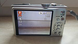 Panasonic Lumix DMC-TZ10 rear