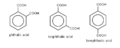 Phthalic acid isomers