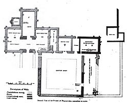 Plan of Pluscarden