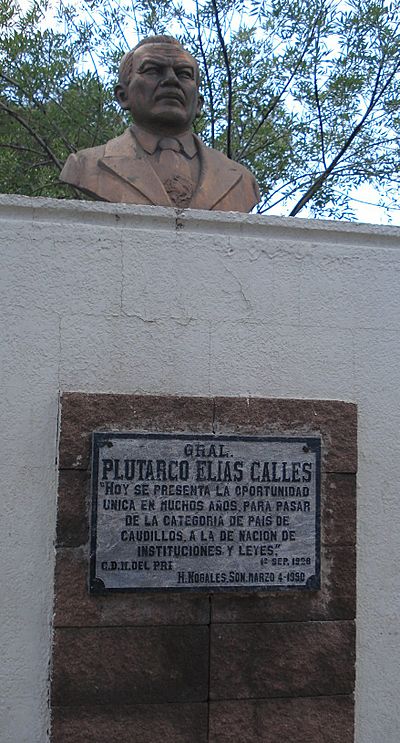 Plutarco Elias Calles Monument - Nog Son 2008