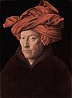 Portrait of a Man in a Turban (Jan van Eyck) without frame