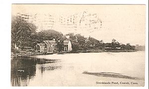 PostcardCosCobStricklandsPond1911postmark