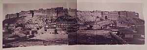 Postcard of the city of Erbil, 1900