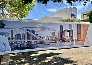 Queen’s Wharf, Brisbane under construction in April 2020, 03.jpg