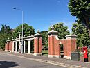 Queen Anne Square colonnade, Cardiff
