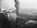 Raid on Sabang in northern Sumatra on 19 April 1944 (A 23249)