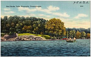 Red Rocks, Lake Nuangola, Pennsylvania (75222)