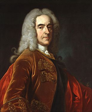 Richard Temple, 1st Viscount Cobham by Jean Baptiste van Loo