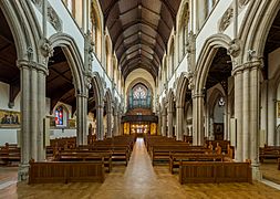 Sacred Heart RC Church Interior 3, Wimbledon, London, UK - Diliff