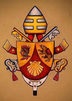 Saint Mary of Victories Church (St. Louis, MO) - Benedict XVI's coat of arms