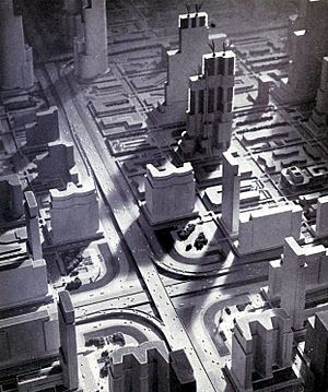 Shell Oil City of Tomorrow model c. 1936-37