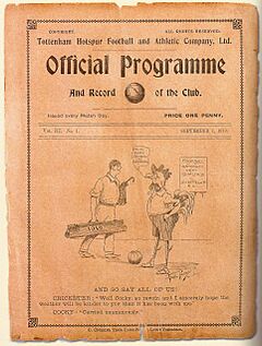 Spurs1910programme