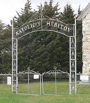St. John the Baptist (Lake Port Rd) cemetery gate 1
