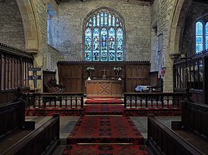 St Andrews Church, Grinton, Interior 1