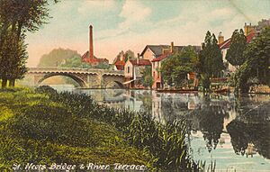 St Neots Bridge coloured