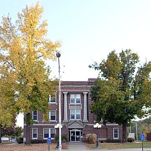 The Stone County Courthouse in Galena