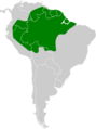 Synallaxis rutilans map