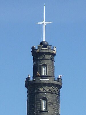 Time ball on the Nelson Monument, Edinburgh