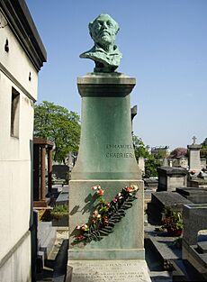 Tombe Emmanuel Chabrier, Cimetière du Montparnasse
