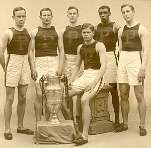 Track (men's), 1907 ICAA point winners UPenn